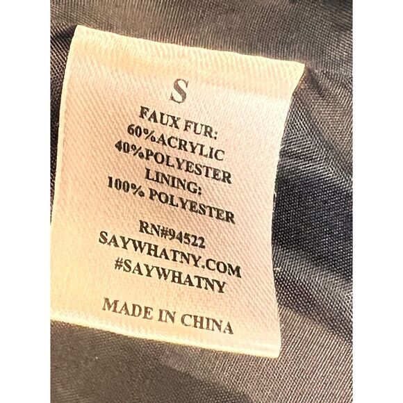 Womens Small Faux Fur Soho Vest Say What Colorful BoHo Vest - Picture 4 of 10